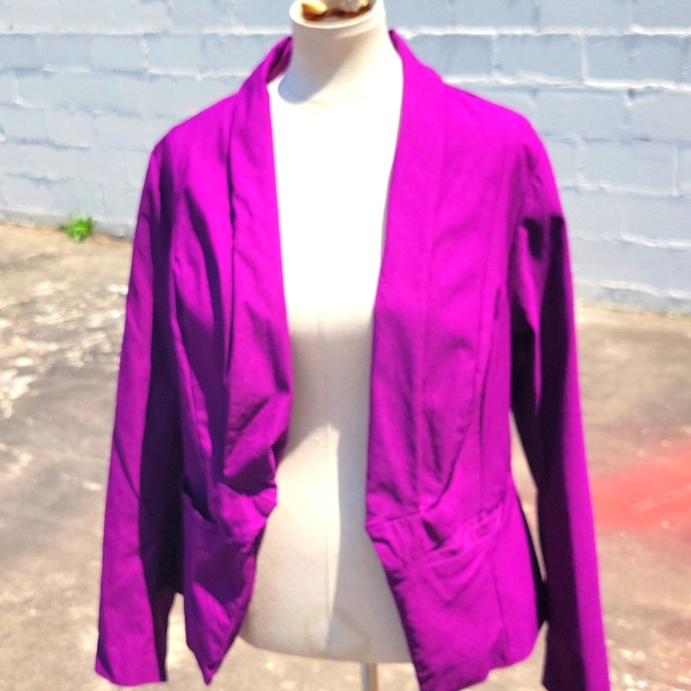 Torrid Fuschia/Purple Blazer